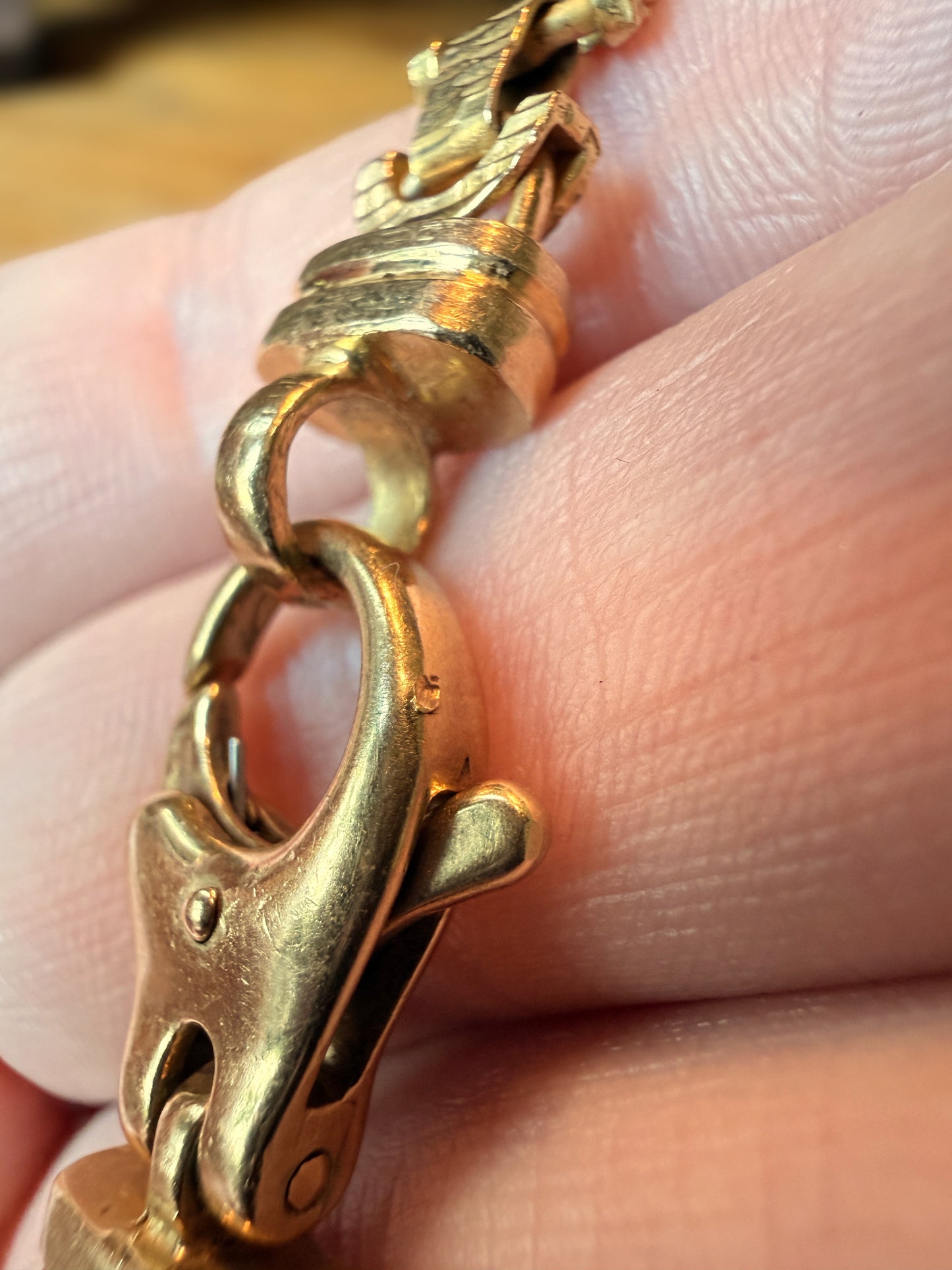 Vintage 18K Yellow Gold King's Link Necklace | 69.5 Grams | 26" Estate Gold Chain